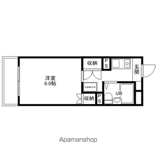 ヴィラージュ小金井【203号室】の間取り