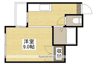 メゾン宇品【1階】の間取り