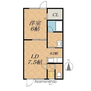 ベネッセⅢ【2階】の間取り