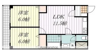 アイリッシュコート美沢【502号室】の間取り