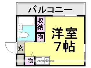 ロイヤルメゾン塚口8【405号室】の間取り