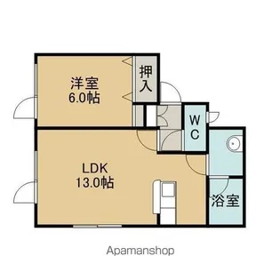 メゾン北光【202号室】の間取り