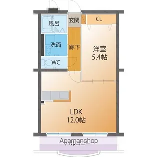 ムーンライトヒルズ【1階】の間取り