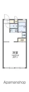 レオパレス神田【103号室】の間取り