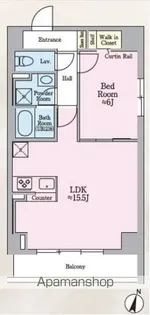 ラ・ヴェール広小路【7階】の間取り