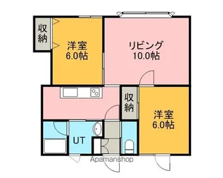 クリエート【2階】の間取り