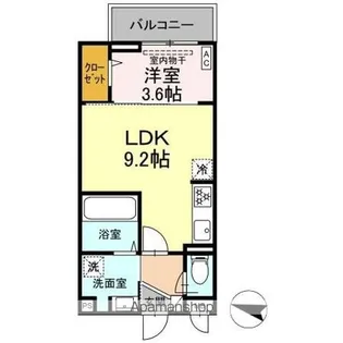 EーCOMFORT FLAT【3階】の間取り