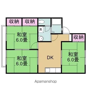ハイツエクセル【1階】の間取り