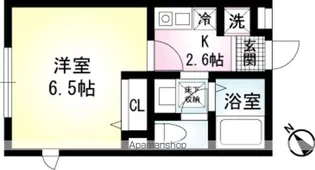 FCレジデンス横濱白楽【1階】の間取り