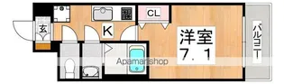 M-City天王寺【4階】の間取り