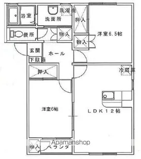 ANESIS Ⅰ【202号室】の間取り
