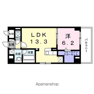 Y’S STATE 天王台【1階】の間取り