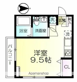 ダイヤモンドヒルズ阪東橋【2階】の間取り