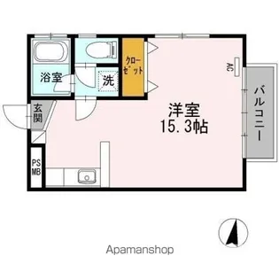 ハピネス本郷Ⅰ【1階】の間取り