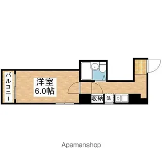 ロイヤル大磯【3A号室】の間取り