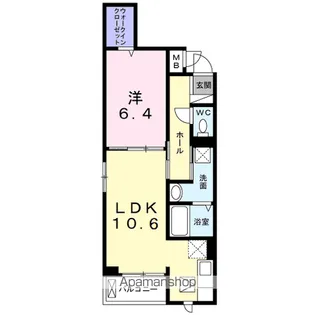 ポラリス【1階】の間取り