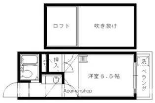 パヴィオンドラレーヌ【204号室】の間取り