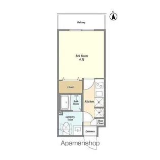 アルファコート草加2【5階】の間取り