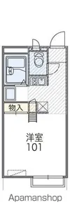 レオパレス正和荘【204号室】の間取り