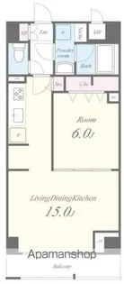 JPT RESIDENCE【8階】の間取り