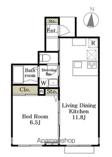 MAISON TINK【C号室】の間取り