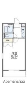 レオパレスカンフォート1ST【204号室】の間取り