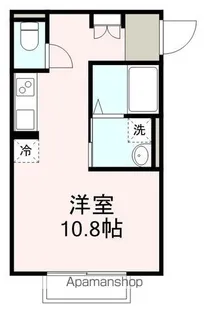 エアフォルク小松島【1階】の間取り