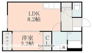 EMOOR光の森 A【102号室】の間取り