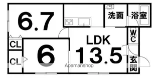 plus U【2階】の間取り
