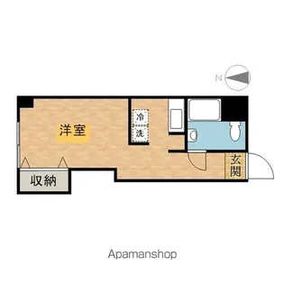 丸神ビル【108号室】の間取り