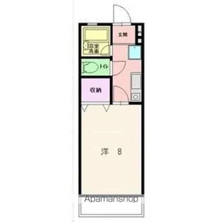 ティーズシャンブル【1階】の間取り