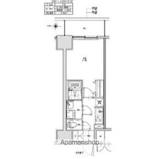 SーRESIDENCE志賀本通DEARLY(ディアリー)【1206号室】の間取り