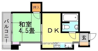 東京都杉並区梅里1丁目【マンション】の間取り