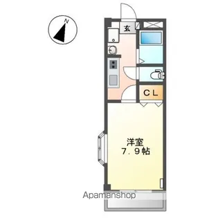 シティーランドN【2階】の間取り