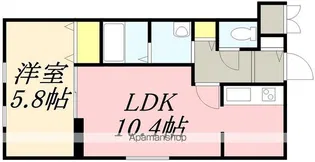 アルボラァダ美原【3階】の間取り