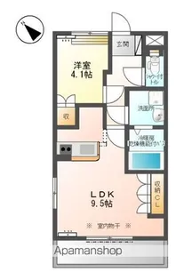 シャーロット・Ⅱ【2階】の間取り