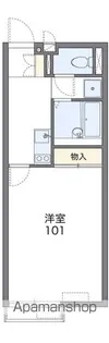 レオネクストTOMAⅠ【206号室】の間取り