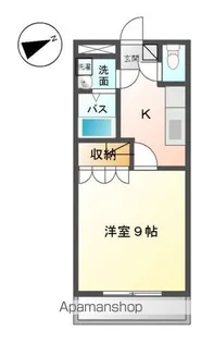 キャメロットⅡ【2階】の間取り