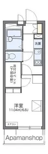 レオパレスアルカディア北矢名【3階】の間取り