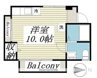 レアーレ【3階】の間取り
