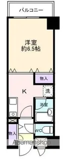 コモド尾崎【204号室】の間取り