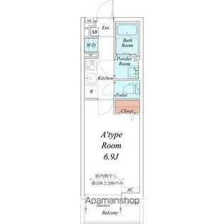 リブリ・覚王山1【3階】の間取り