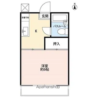 青梅第三プラザ【203号室】の間取り