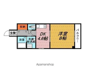 エミールHIRO【301号室】の間取り