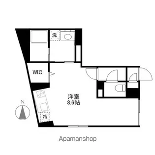 リヴシティ中村公園【4階】の間取り