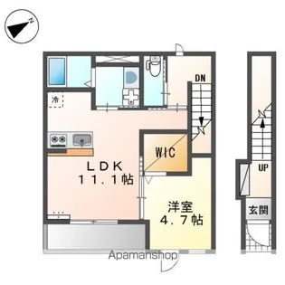ラディア【2階】の間取り
