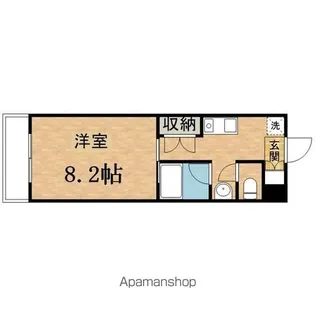 C’S24 HORIGUCHI【307号室】の間取り