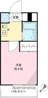 瑞江マキノビル【102号室号室】の間取り