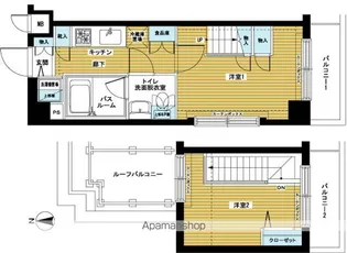 トーシンフェニックス高円寺南【6階】の間取り