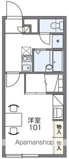 レオパレスセコ伍番館【205号室】の間取り